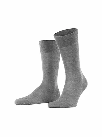 FALKE | Herren Socken Sensitive Malaga steel mel | 